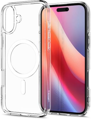 Чехол Spigen для iPhone 16, Ultra Hybrid MagFit, White (ACS08205) - фото 3