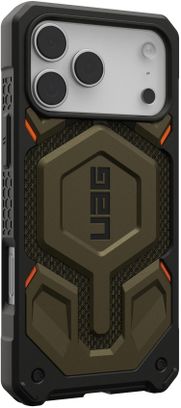 Чохол UAG для iPhone 17 Pro Max Monarch Pro MagSafe Kevlar Element Green (11451411397B) - фото 2 Чохол UAG для iPhone 17 Pro Max Monarch Pro MagSafe Kevlar Element Green (11451411397B) - фото 2