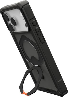 Чехол UAG для iPhone 17 Pro Max Plasma XTE MagSafe Black/Pop Orange (114528114097) - фото 3 Чехол UAG для iPhone 17 Pro Max Plasma XTE MagSafe Black/Pop Orange (114528114097) - фото 3