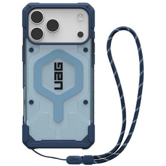 Чохол+ремінець UAG для iPhone 17 Pro Max Pathfinder Clear MagSafe Bundle Blues Lanyard (1145521BV03) - фото 1 Чохол+ремінець UAG для iPhone 17 Pro Max Pathfinder Clear MagSafe Bundle Blues Lanyard (1145521BV03) - фото 1