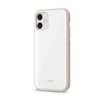 Чехол Moshi iGlaze Slim Hardshell Case Pearl White for iPhone 12 mini (99MO113106) - фото 1 Чехол Moshi iGlaze Slim Hardshell Case Pearl White for iPhone 12 mini (99MO113106) - фото 1
