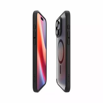 Чехол Spigen для iPhone 16 Pro Max - Ultra Hybrid MagFit, Frost Black (ACS08003) - фото 3