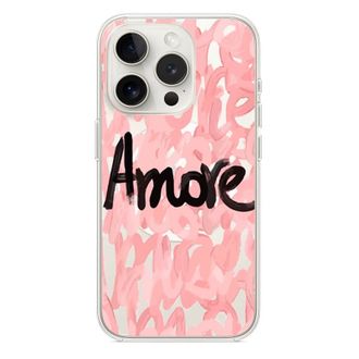 Чохол Print Amore with MagSafe iPhone 16 PRO Pink - фото 1