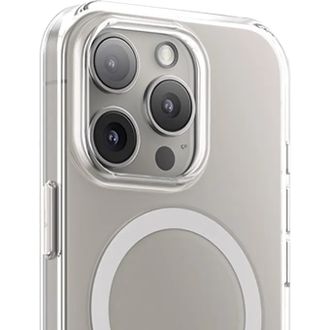 Чехол Blueo для iPhone 16 Pro Crystal Pro Drop Resistance With Magnetic Series (Transparent) - фото 3 Чехол Blueo для iPhone 16 Pro Crystal Pro Drop Resistance With Magnetic Series (Transparent) - фото 3