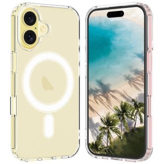 Чехол Clear case magsafe iphone 16 plus - фото 2