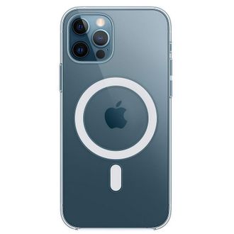 Чохол Apple iPhone 12/12 Pro Clear Case with MagSafe (MHLM3) - фото 7 Чохол Apple iPhone 12/12 Pro Clear Case with MagSafe (MHLM3) - фото 7