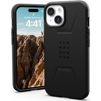 Чохол UAG для Apple iPhone 15 Civilian Magsafe, Black (114287114040) - фото 4
