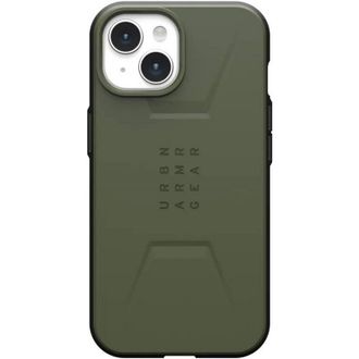 Чохол UAG для Apple iPhone 15 Civilian Magsafe, Olive Drab (114287117272) - фото 1