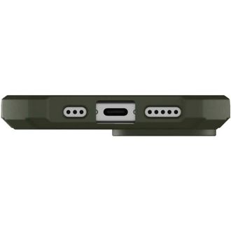 Чохол UAG для Apple iPhone 15 Essential Armor Magsafe, Olive Drab (114288117272) - фото 2 Чохол UAG для Apple iPhone 15 Essential Armor Magsafe, Olive Drab (114288117272) - фото 2