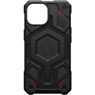 Чехол UAG для Apple iPhone 15 Monarch Pro Magsafe, Kevlar Black (114219113940) - фото 5