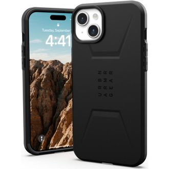 Чохол UAG для Apple iPhone 15 Plus Civilian Magsafe, Black (114306114040) - фото 3 Чохол UAG для Apple iPhone 15 Plus Civilian Magsafe, Black (114306114040) - фото 3