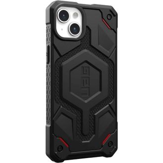 Чохол UAG для Apple iPhone 15 Plus Monarch Pro Magsafe, Kevlar Black (114220113940) - фото 3