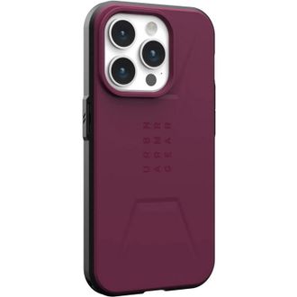 Чохол UAG для Apple iPhone 15 Pro Civilian Magsafe, Bordeaux (114275119049) - фото 3 Чохол UAG для Apple iPhone 15 Pro Civilian Magsafe, Bordeaux (114275119049) - фото 3