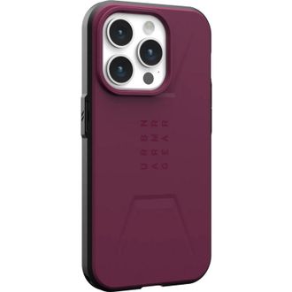 Чохол UAG для Apple iPhone 15 Pro Max Civilian Magsafe, Bordeaux (114295119049) - фото 4 Чохол UAG для Apple iPhone 15 Pro Max Civilian Magsafe, Bordeaux (114295119049) - фото 4