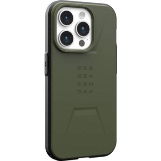 Чохол UAG для Apple iPhone 15 Pro Max Civilian Magsafe, Olive Drab (114295117272) - фото 2 Чохол UAG для Apple iPhone 15 Pro Max Civilian Magsafe, Olive Drab (114295117272) - фото 2