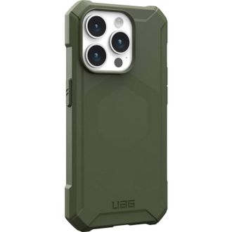 Чохол UAG для Apple iPhone 15 Pro Max Essential Armor Magsafe, Olive Drab (114296117272) - фото 6 Чохол UAG для Apple iPhone 15 Pro Max Essential Armor Magsafe, Olive Drab (114296117272) - фото 6