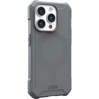 Чохол UAG для Apple iPhone 15 Pro Max Essential Armor Magsafe, Silver (114296113333) - фото 2 Чохол UAG для Apple iPhone 15 Pro Max Essential Armor Magsafe, Silver (114296113333) - фото 2