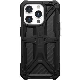 Чохол UAG для Apple iPhone 15 Pro Max Monarch, Carbon Fiber (114298114242) - фото 4 Чохол UAG для Apple iPhone 15 Pro Max Monarch, Carbon Fiber (114298114242) - фото 4