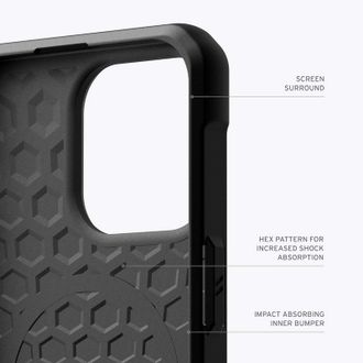 Чохол UAG для Apple iPhone 15 Pro Metropolis LT Magsafe, Kevlar Olive (114277113972) - фото 3 Чохол UAG для Apple iPhone 15 Pro Metropolis LT Magsafe, Kevlar Olive (114277113972) - фото 3