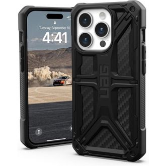 Чохол UAG для Apple iPhone 15 Pro Monarch, Carbon Fiber (114278114242) - фото 6 Чохол UAG для Apple iPhone 15 Pro Monarch, Carbon Fiber (114278114242) - фото 6