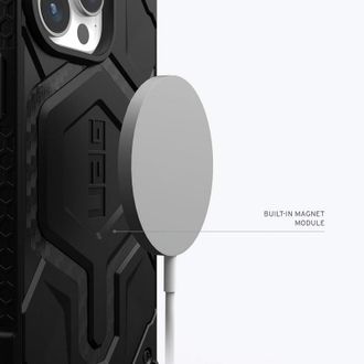 Чохол UAG для Apple iPhone 15 Pro Monarch Pro Magsafe, Carbon Fiber (114221114242) - фото 6 Чохол UAG для Apple iPhone 15 Pro Monarch Pro Magsafe, Carbon Fiber (114221114242) - фото 6