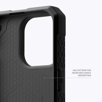Чохол UAG для Apple iPhone 15 Pro Monarch Pro Magsafe, Kevlar Elemental Green (11422111397B) - фото 4