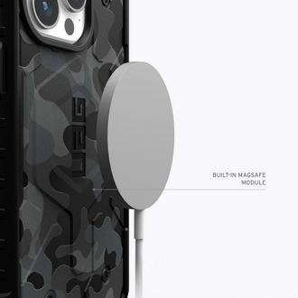 Чохол UAG для Apple iPhone 15 Pro Pathfinder SE MagSafe, Midnight Camo (114283114061) - фото 5