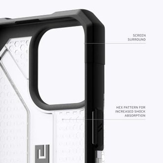 Чохол UAG для Apple iPhone 15 Pro Plasma, Ice (114284114343) - фото 5