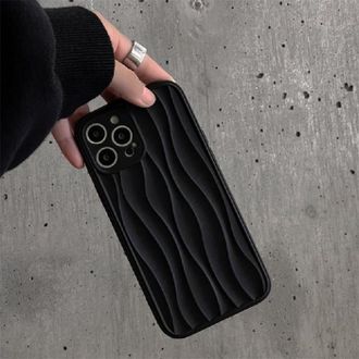 Чехол Estethic Wave для iPhone 15 PRO MAX Black - фото 2 Чехол Estethic Wave для iPhone 15 PRO MAX Black - фото 2