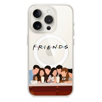 Чохол Print FRIENDS with MagSafe iPhone 14 PRO MAX Cafe - фото 1