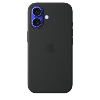 Чехол Silicone Case with MagSafe iPhone 16 Black - фото 1