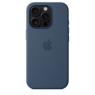 Чехол Silicone Case with MagSafe iPhone 16 Pro Denim - фото 2 Чехол Silicone Case with MagSafe iPhone 16 Pro Denim - фото 2