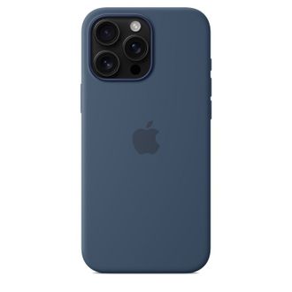 Чохол Silicone Case with MagSafe iPhone 16 Pro Max Denim - фото 2