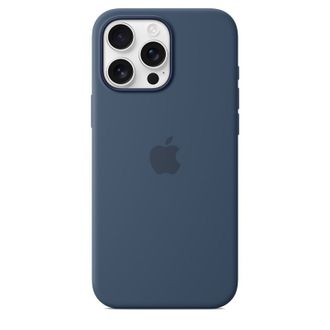 Чохол Silicone Case with MagSafe iPhone 16 Pro Max Denim - фото 3