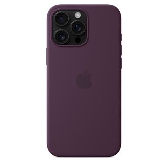 Чохол Silicone Case with MagSafe iPhone 16 Pro Max Plum - фото 2