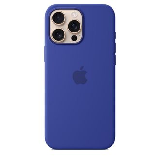 Чехол Silicone Case with MagSafe iPhone 16 Pro Max Ultramarine - фото 1