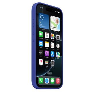 Чехол Silicone Case with MagSafe iPhone 16 Pro Ultramarine - фото 3