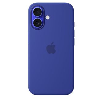 Чехол Silicone Case with MagSafe iPhone 16 Ultramarine - фото 1