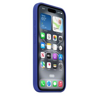 Чехол Silicone Case with MagSafe iPhone 16 Ultramarine - фото 3