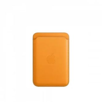 Чехол Apple Iphone Leather Wallet with MagSafe (California Poppy) - фото 1 Чехол Apple Iphone Leather Wallet with MagSafe (California Poppy) - фото 1