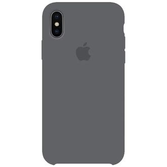 Чохол Silicone Case iphone XR dark gray - фото 1