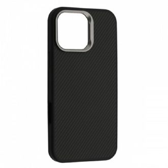Чохол Kevlar Soft touch  for Apple for iPhone 16 Pro Max with MagSafe (black) - фото 1