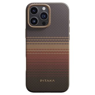 Чехол Pitaka Military-Grade Protective Case Sunset for iPhone 16 Pro Max (KI1601PPSUM) - фото 1 Чехол Pitaka Military-Grade Protective Case Sunset for iPhone 16 Pro Max (KI1601PPSUM) - фото 1