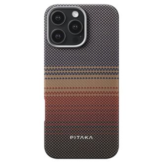 Чехол Pitaka Tactile Woven Case Sunset for iPhone 16 Pro Max (KI1601SUM) - фото 1