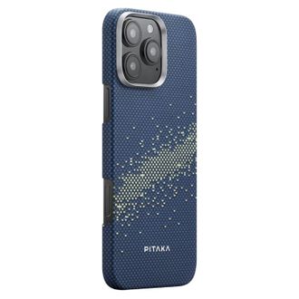 Чехол Pitaka Tactile Woven Case StarPeak Milky Way Galaxy for iPhone 16 Pro (KI1601PMYG) - фото 2