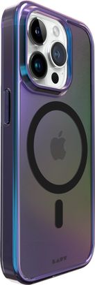 Чохол-накладка LAUT HOLO with MagSafe for iPhone 15 Pro Max Midnight (L_IP23D_HO_BK) - фото 2