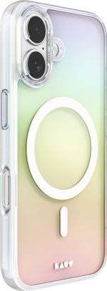 Чохол-накладка LAUT HOLO with MagSafe for iPhone 16 Pearl (L_IP24A_HO_W) - фото 2