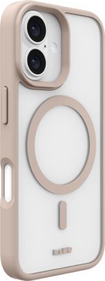 Чохол-накладка LAUT HUEX PROTECT with MagSafe for iPhone 16 Beige Gold (L_IP24A_HPT_BE) - фото 2