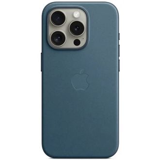 Чехол Leather Case with MagSafe iPhone 15 Pro Max Pacific Blue - фото 1 Чехол Leather Case with MagSafe iPhone 15 Pro Max Pacific Blue - фото 1