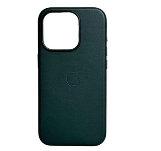 Чохол Leather Case with MagSafe iPhone 16 Pro Green - фото 1